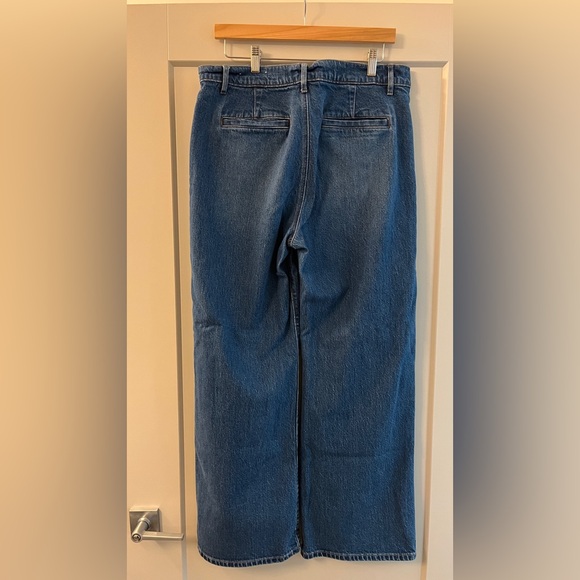 LOFT Wide Leg Jeans-size 12 - Picture 7 of 12